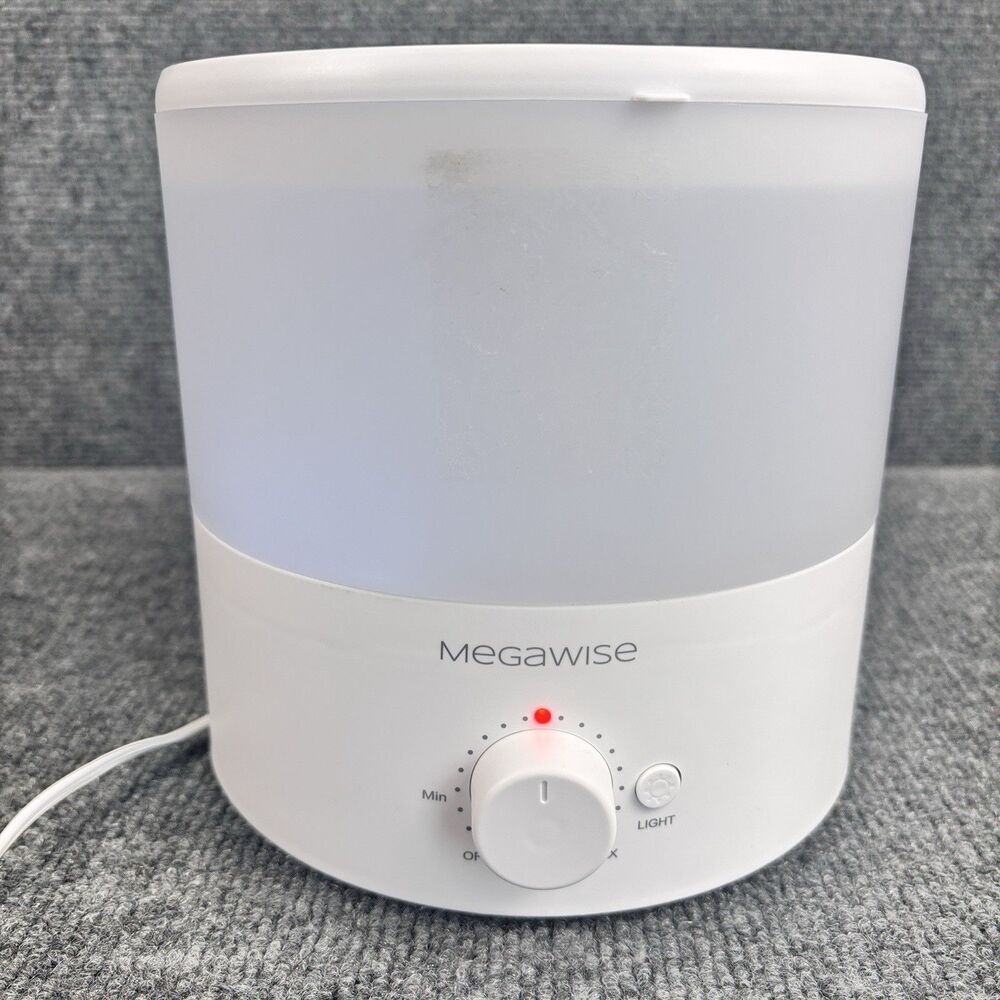 Ultrasonic Cool Mist Humidifier 2.5L Top-Fill with Night Light & Auto Shut-Off